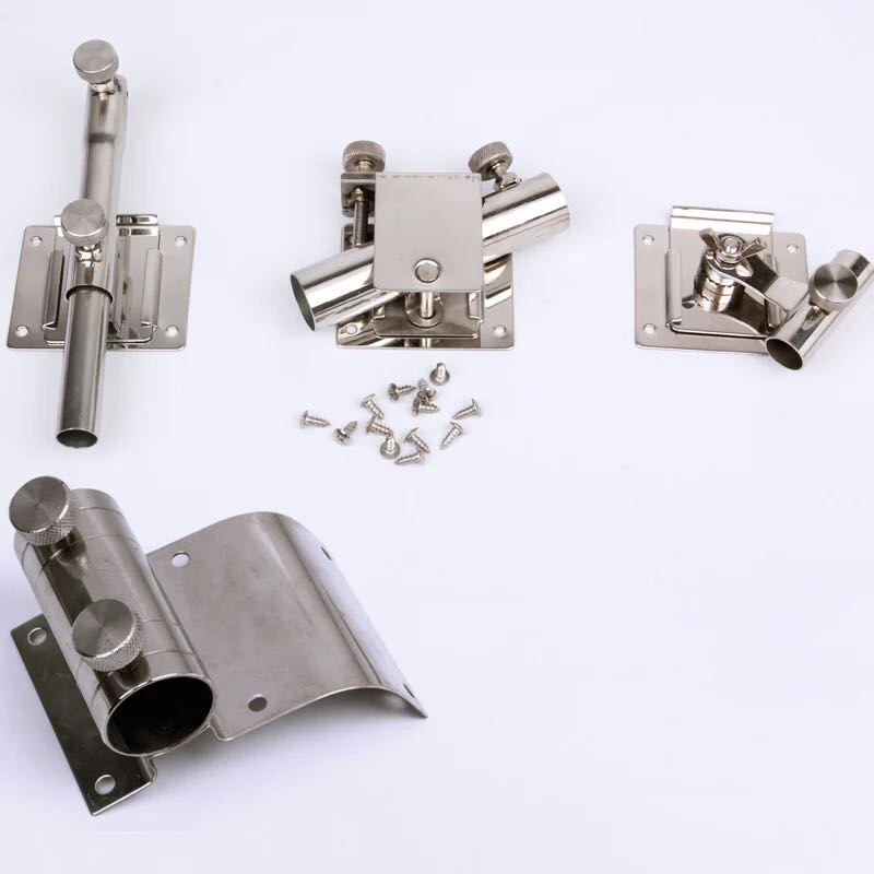 Four sets of stainless steel